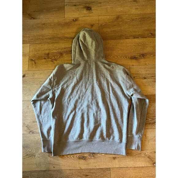 Polo Ralph Lauren Mens Gray Pullover Hooded Sweatshirt Lightweight Size Medium - Picture 2 of 3